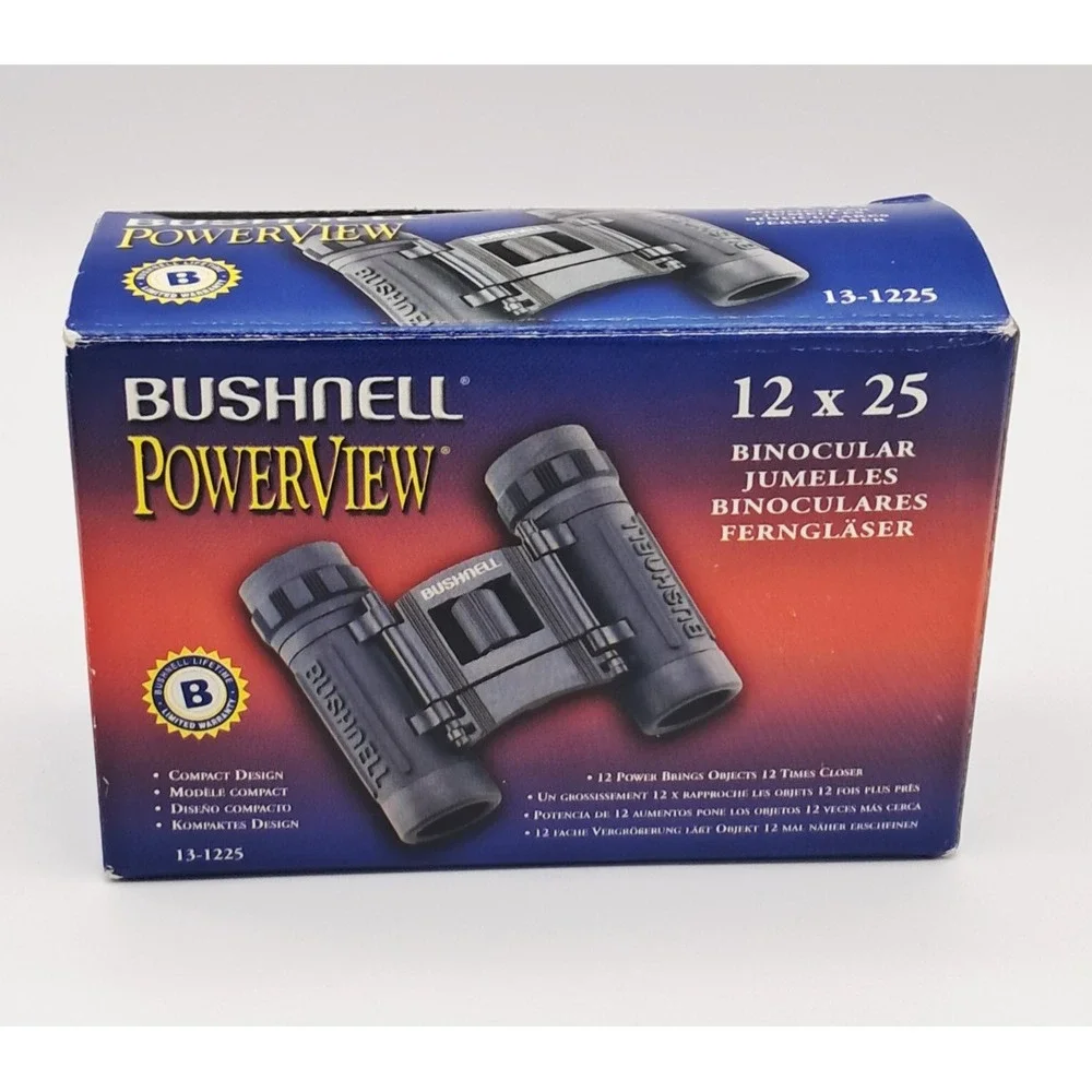 Bushnell Power View 12x25 Compact Binoculars